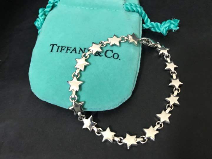 [USED/]TIFFANY&Co. ティファニー ブレスレット パフハート SV925 シルバー925  tdc-001106-4d