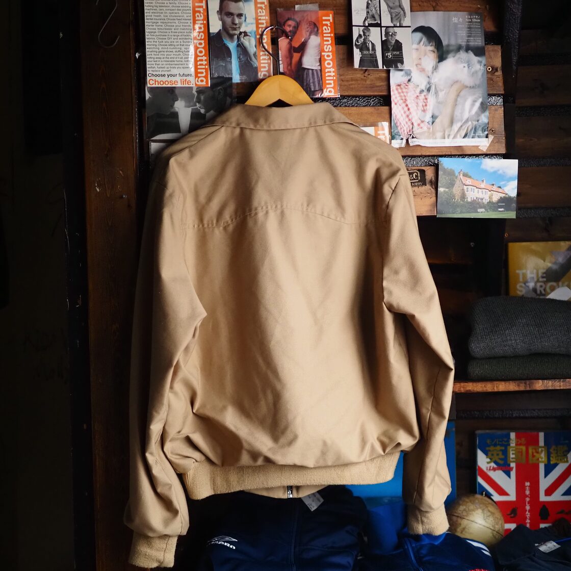 Britpop! イングランド製 UK Old Harrington Jacket Size S イギリス 