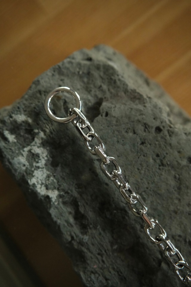 Utah／”GENERAL” 925 silver t-bar bracelet