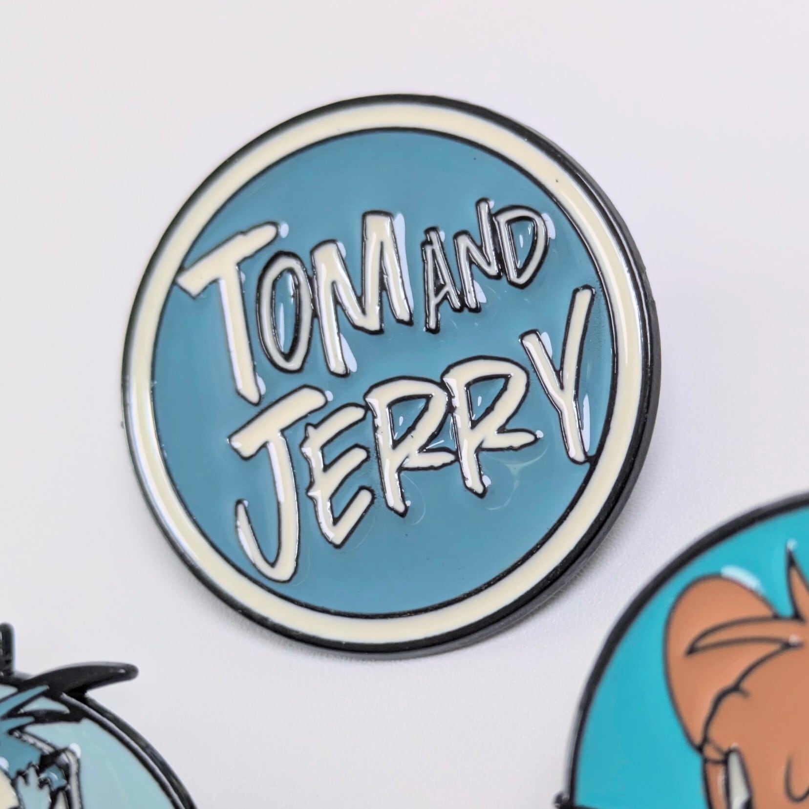 ♧送料無料！ ★ピンズ PINS★ピンバッジ 【 Tom and Jerry（ トムとジェリー ）】トムジェリ / 3P SET / ピンズセット 〚アメリカン雑貨 アメトイ〛