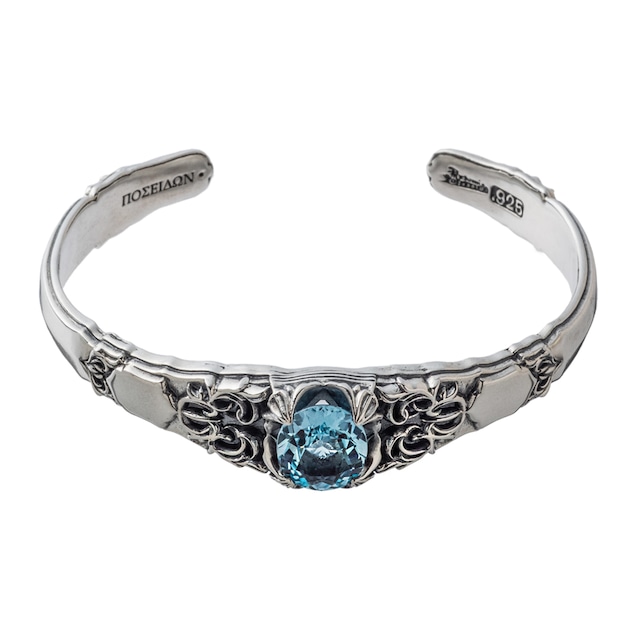 【ブレスレット売り上げランキング7位】ポセイドンバングル　ACB0124　Poseidon bangle　 シルバーアクセサリーsilver jewelry