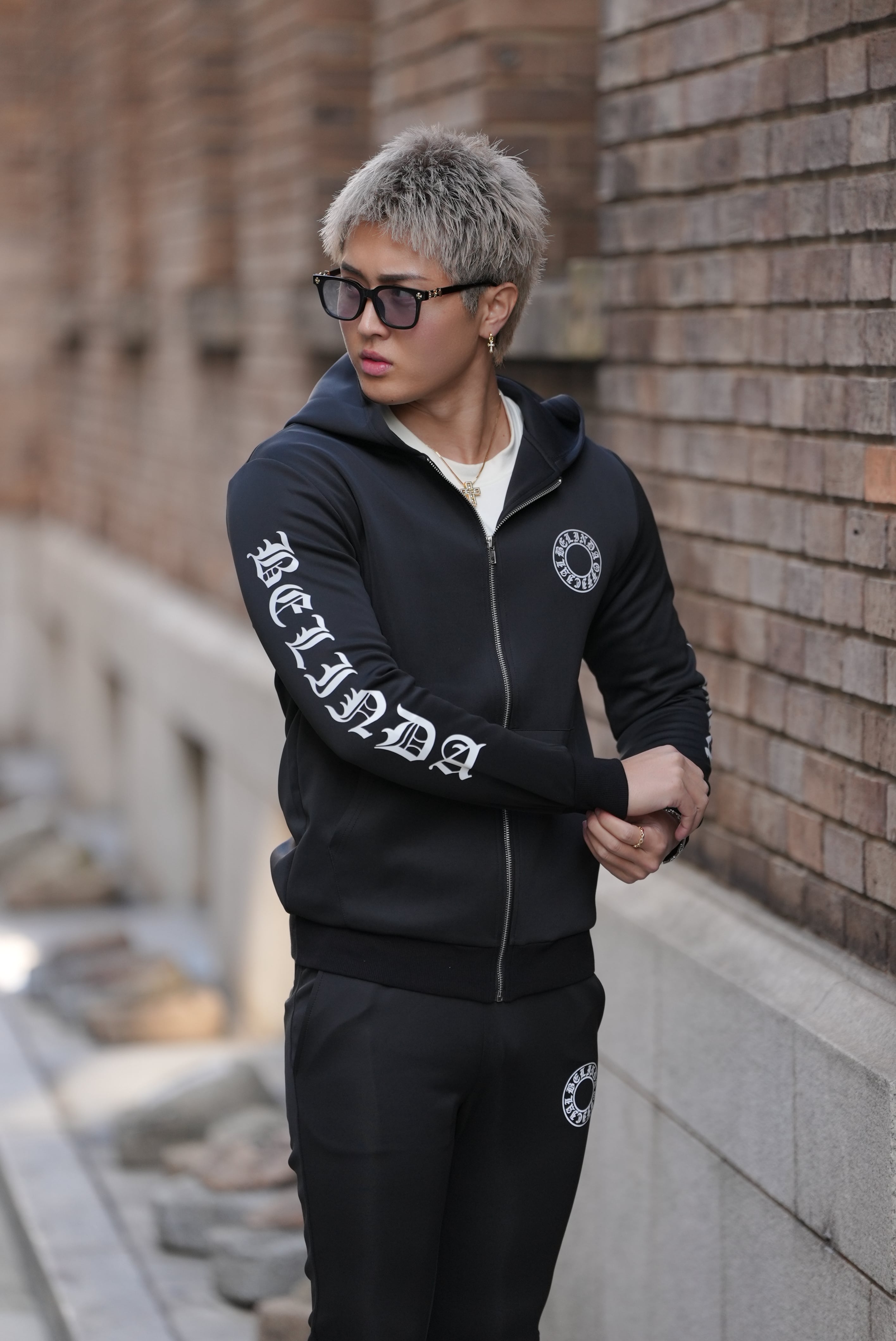 BELINDA REFLECTOR SWEAT HOODIE【BB24024】 | BELINDA OFFICIAL