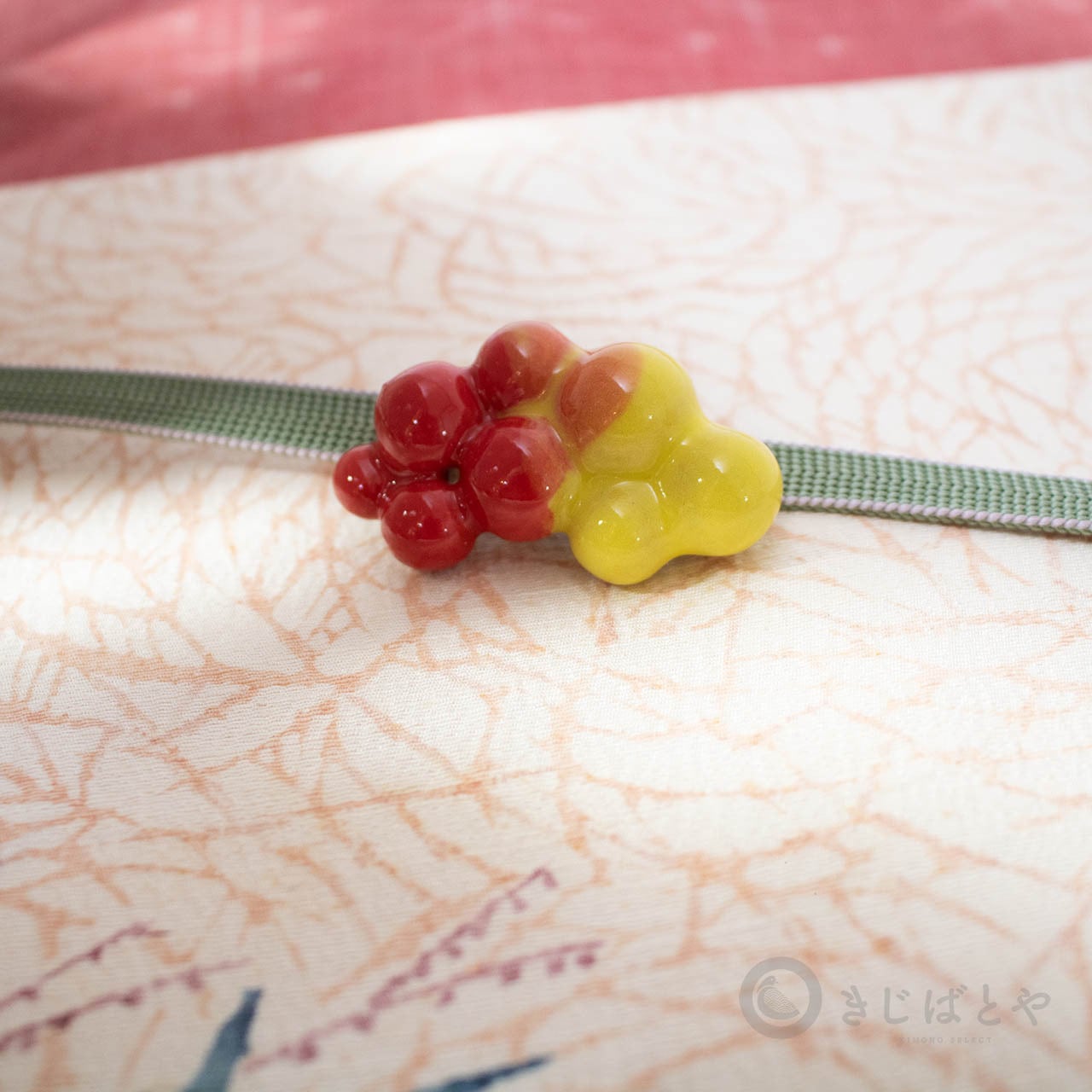 陶器の帯留 Bubble ツルウメモドキ | きじばとや
