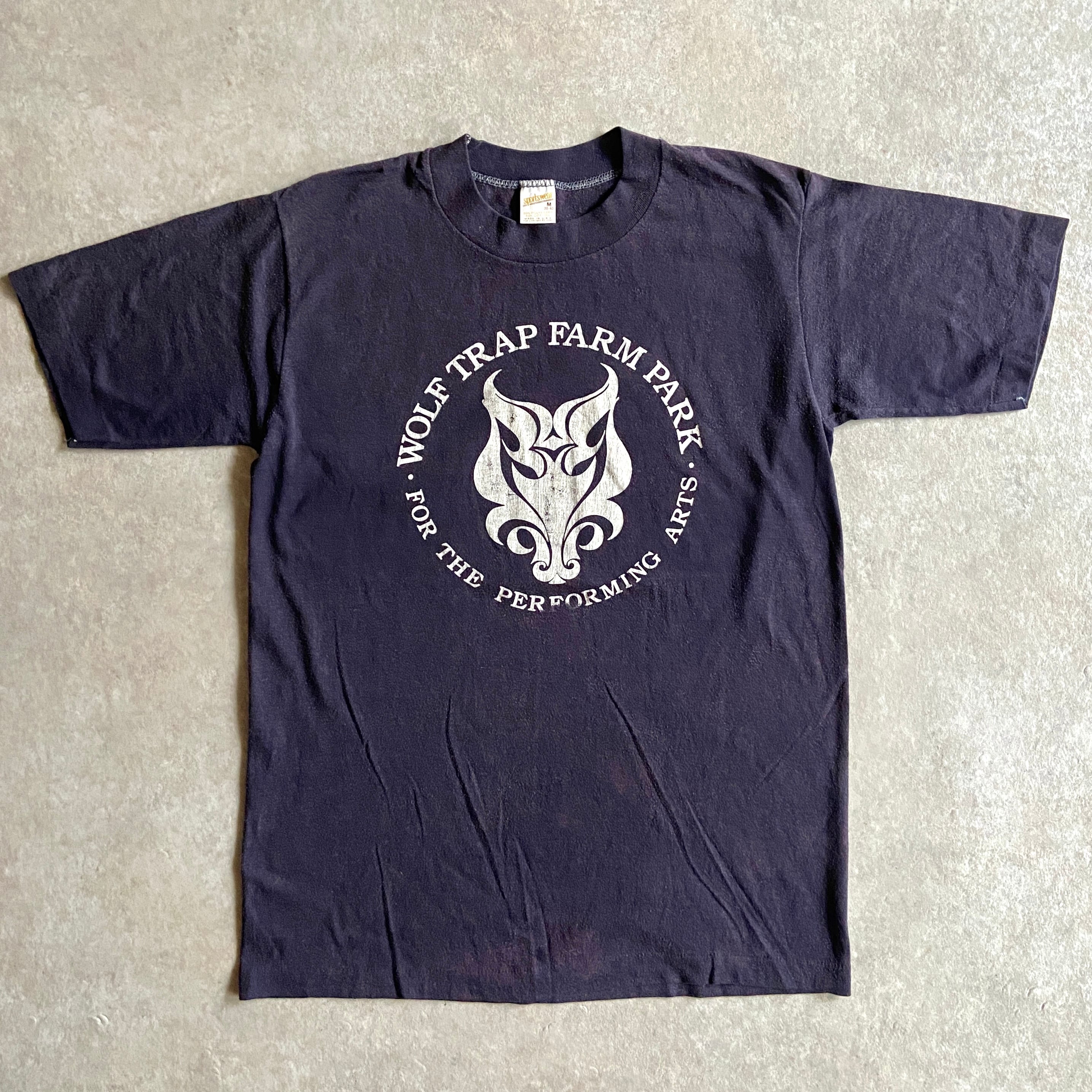 1970s Sportswear "Wolf Trap" M Made in USA H084