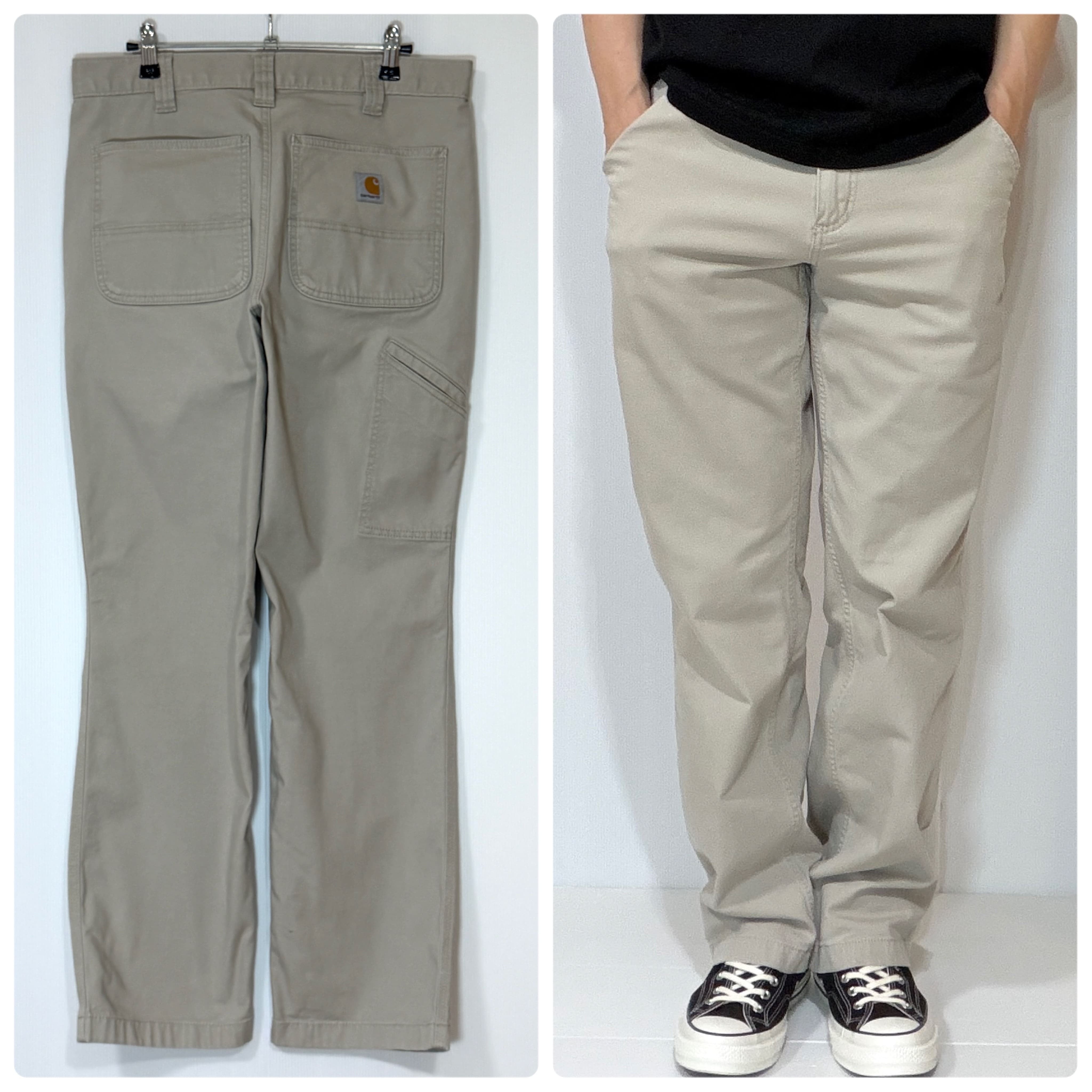 レアサイズ Carhartt カーハート ライトダック地 ペインターパンツ