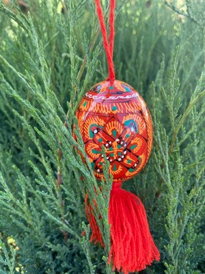 装飾用プィサンカ（イースターエッグ）　コロミヤ博物館モデル