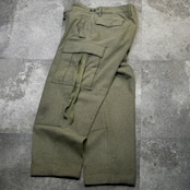 60's~ German military wool cargo pants