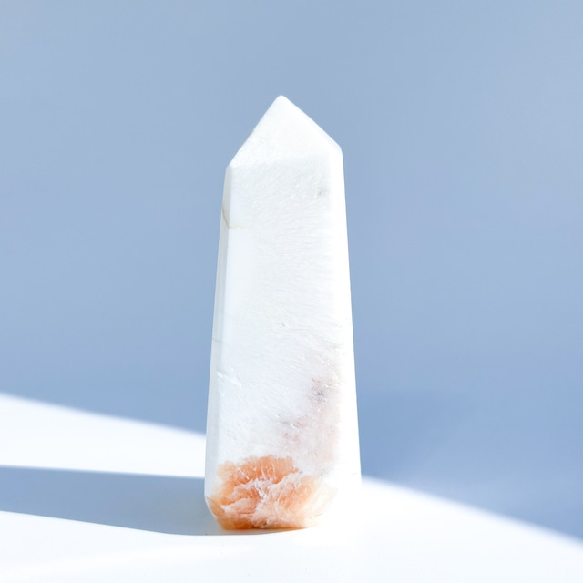 ピンクスコレサイトwithスティルバイト タワー02◇ Pink Scolecite with Stilbite ◇ 天然石・鉱物・パワーストーン・インテリア