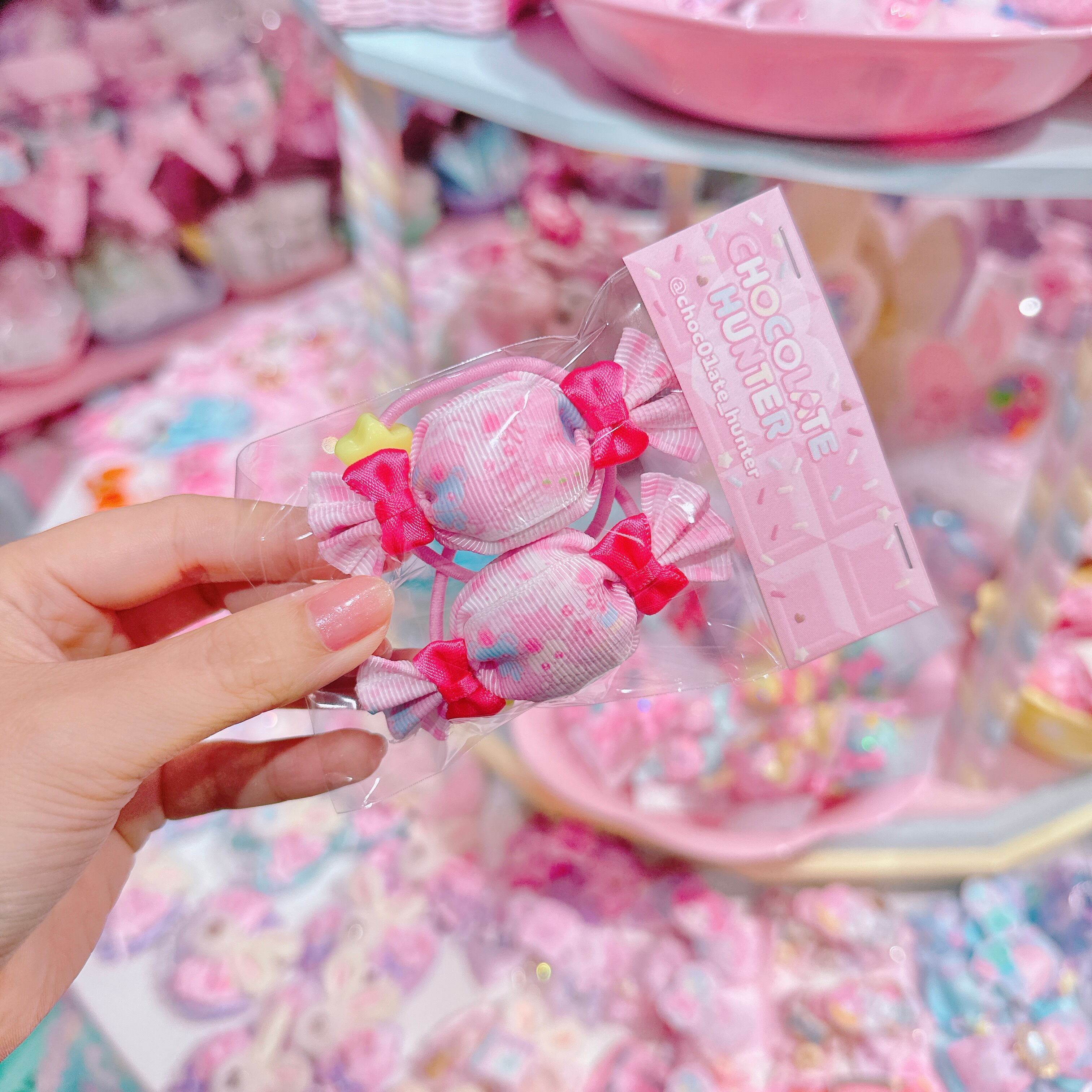 【R38】52-7キャンディツインヘアゴム