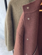【新作5%OFF・3日間】Over-fit Half Wool Coat_Brown