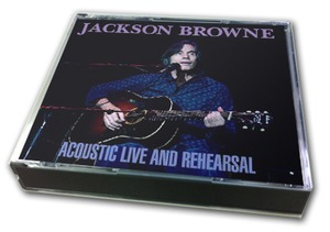 NEW JACKSON BROWNE  ACOUSTIC LIVE AND REHEARSAL  4CDR  Free Shipping