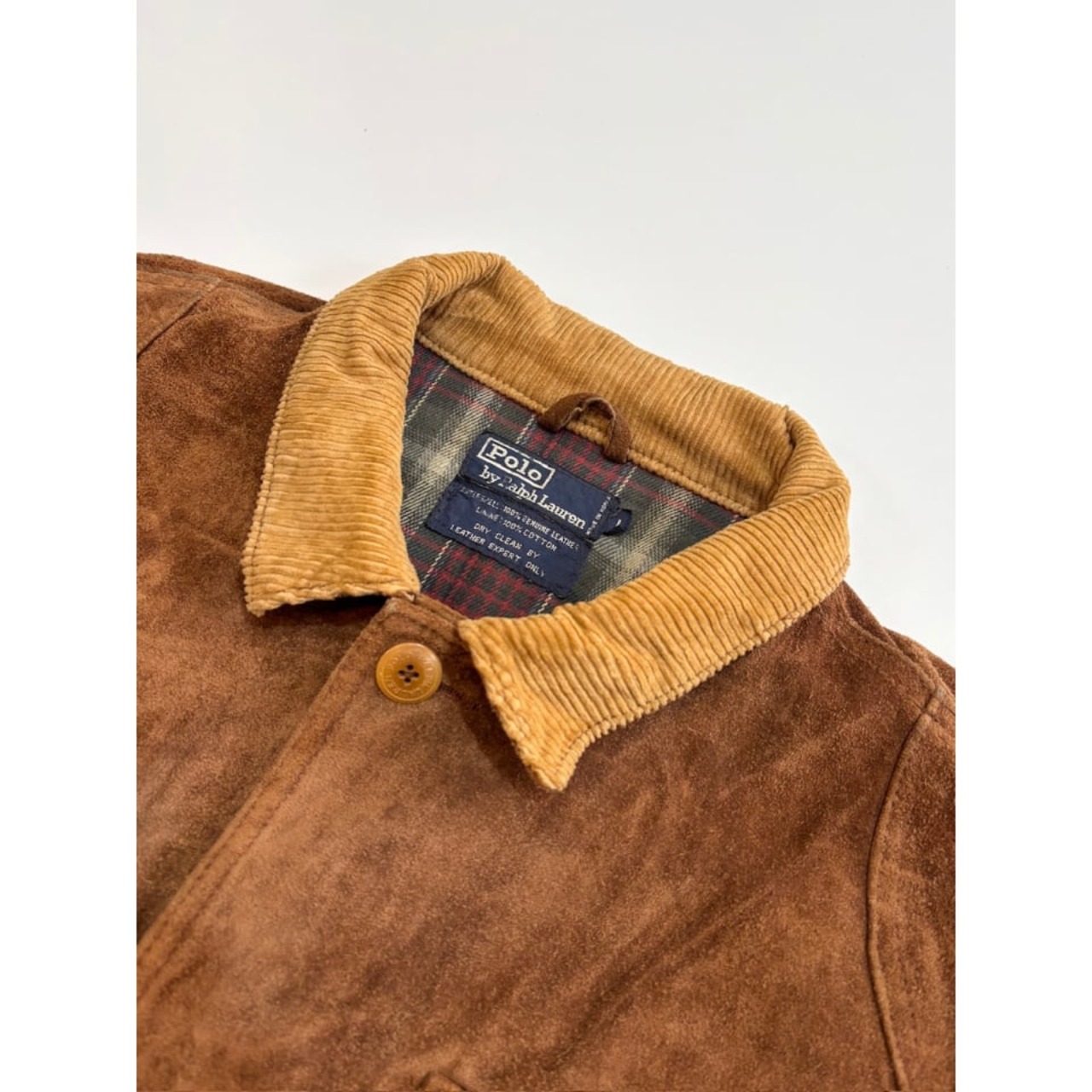 90s Ralph Lauren SUEDE HUNTING JACKET Size L