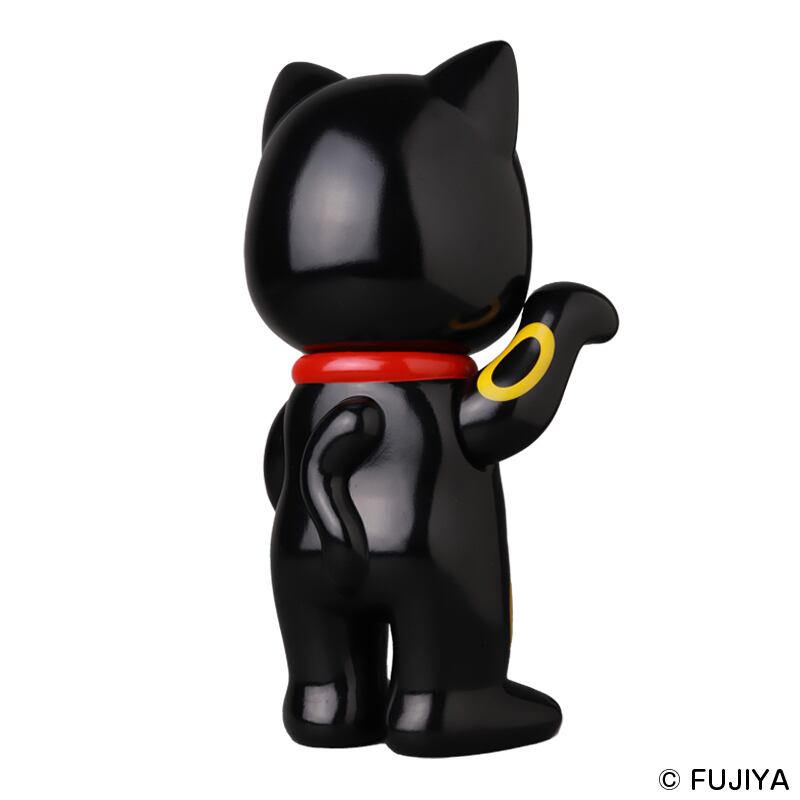 不二家ソフビコレクション 招き猫 ペコちゃん 黒 | familytown