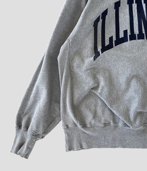 -Champion- Vintage 90s XL ILLINOIS Reverse Weave Sweat