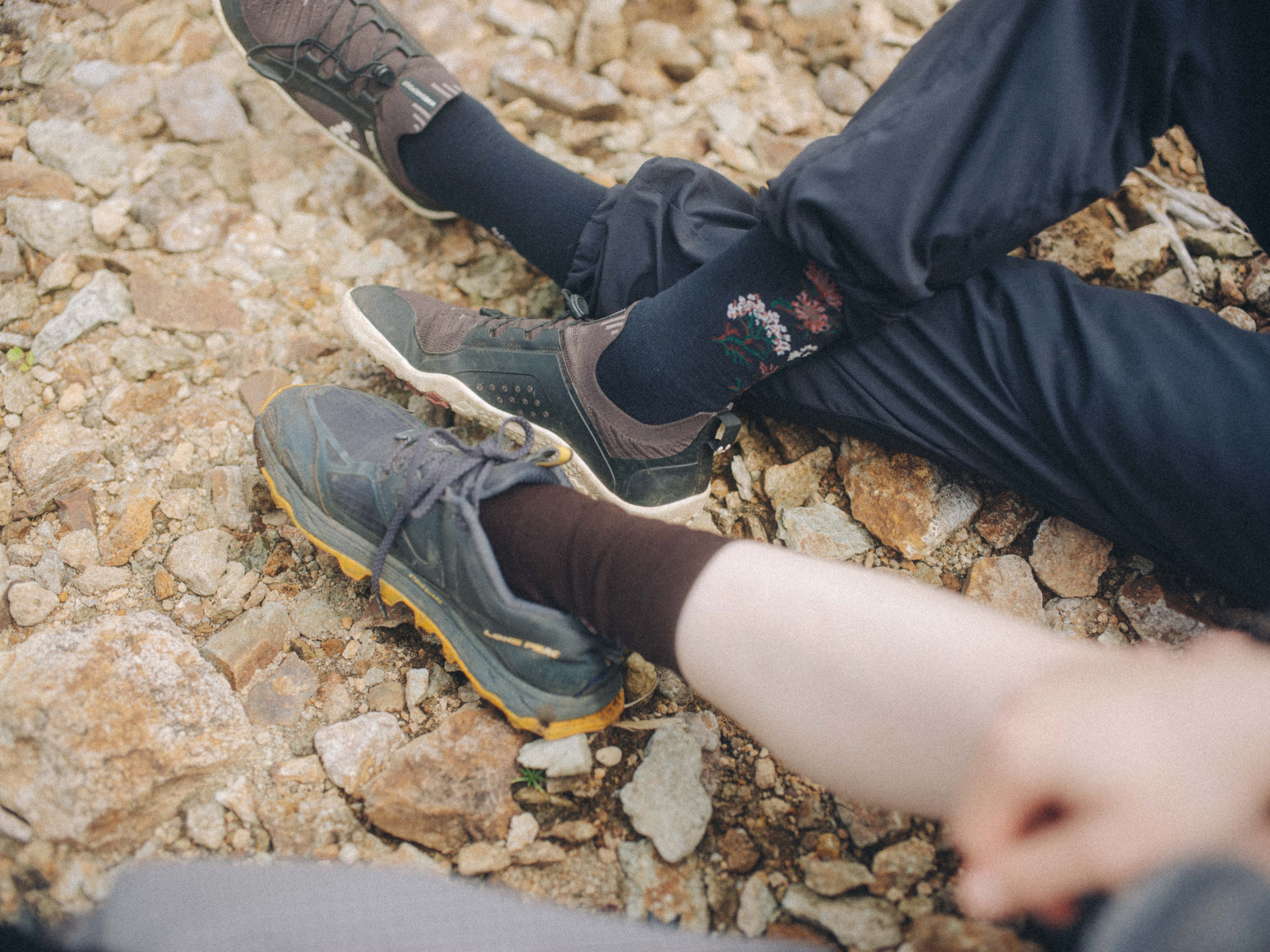 高山植物図鑑 col.navy | l a c e f l o w e r s o c k s