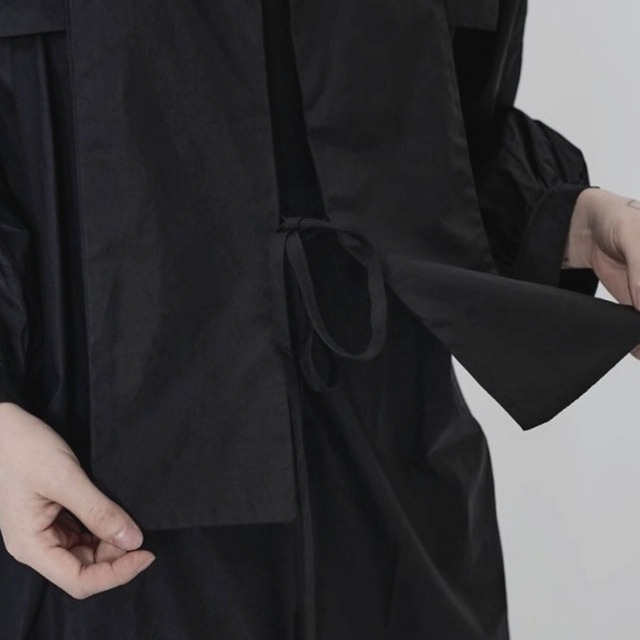 Layered design sailor collar blouse C0884