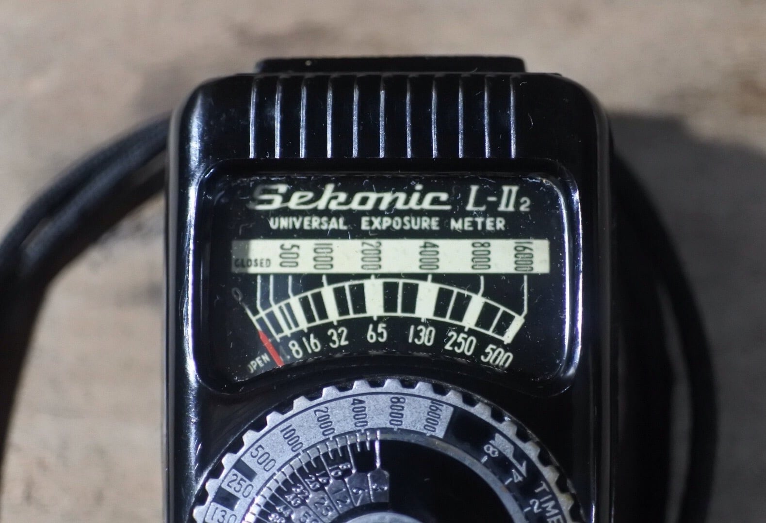 Sekonic L-Ⅱ 露出計 セコニック L-2 ヴィンテージ レトロ | LUNETTA