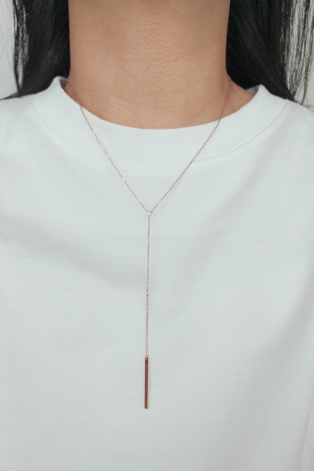 Long Y Chain Necklace