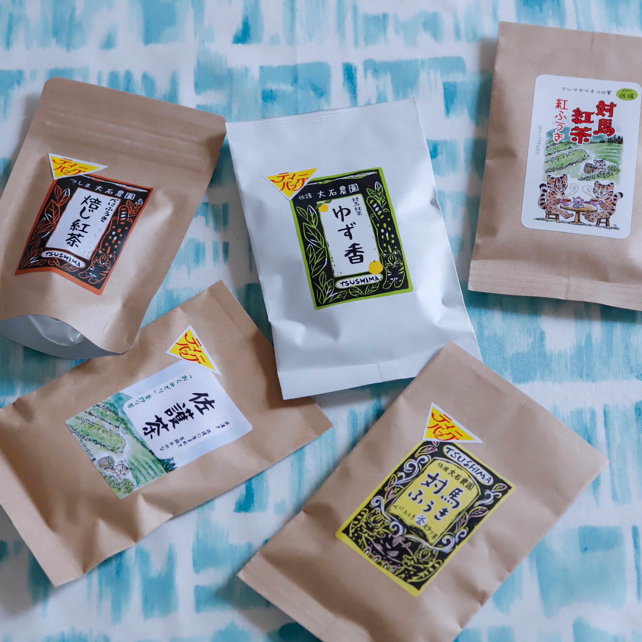 送料込み】対馬のお茶のティーバッグセット | つしま大石農園