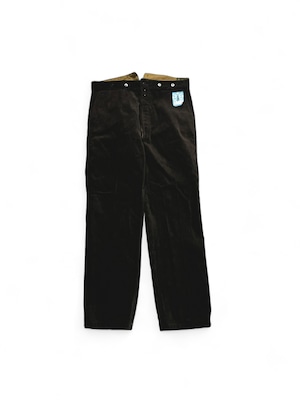 【Deadstock】French Workwear Brown Corduroy Trousers