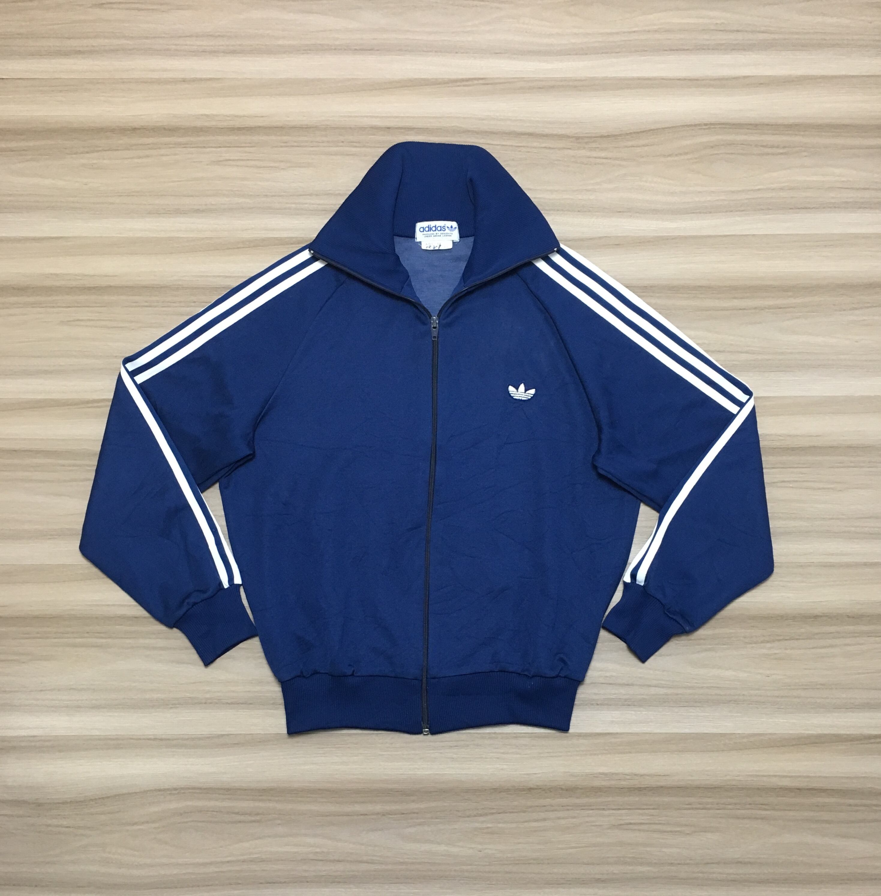 Adidas デサント70’sトラックジャケット 4号】 70s アディダス トラックジャケット デサント 西ドイツ製