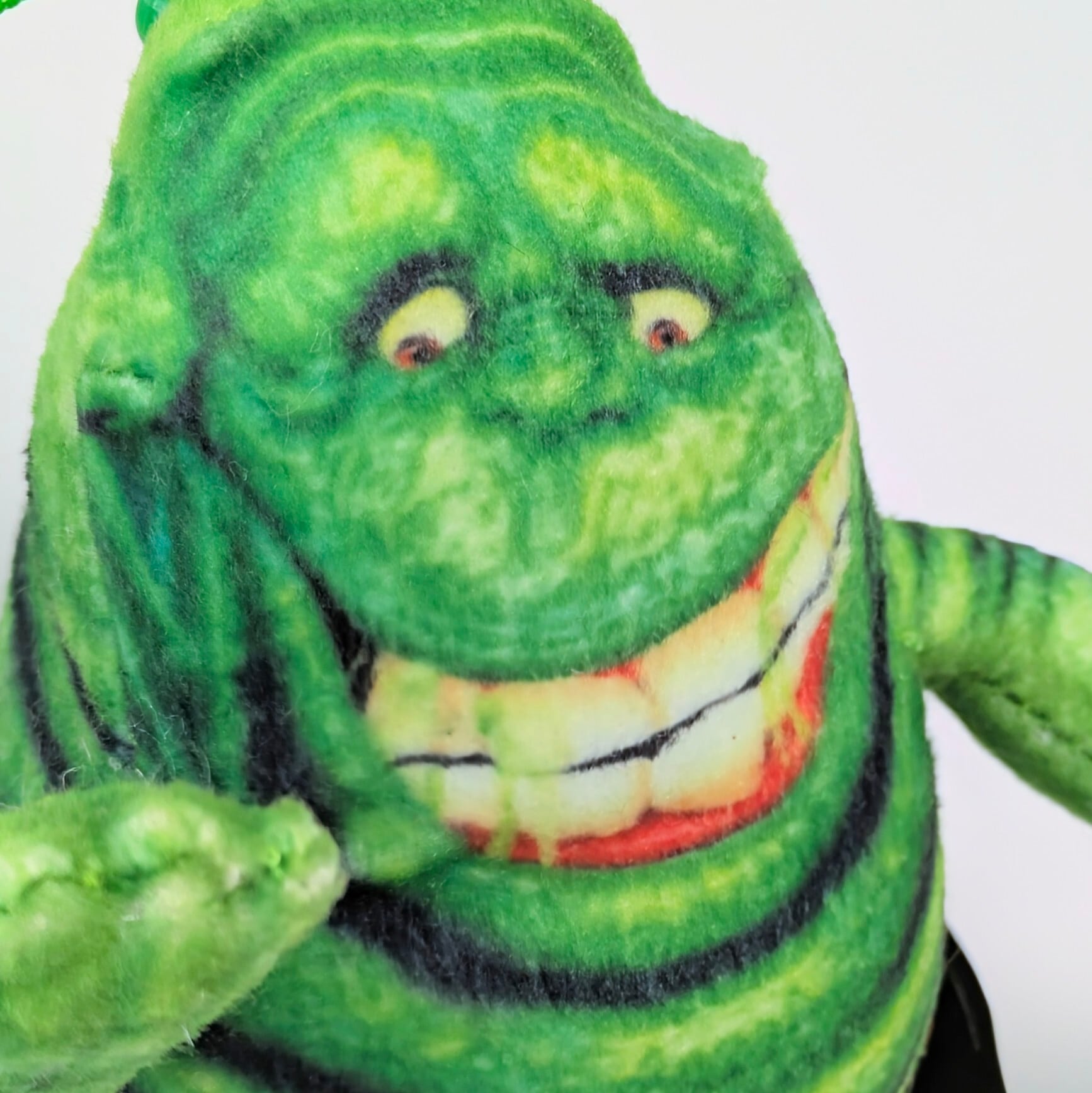 【 Ghostbusters ( ゴーストバスターズ )2016 】 スライマー( slimer )プラッシュキーホルダー / マスコット / ぬいぐるみキーホルダー 〚アメリカン雑貨 アメトイ〛