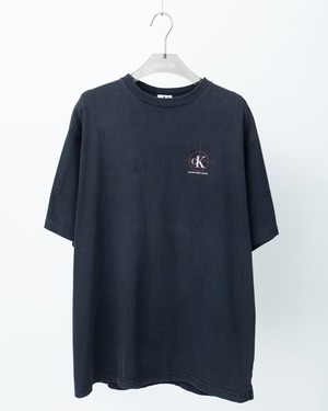"Calvin Klein" both sides print T-shirt (single stich)