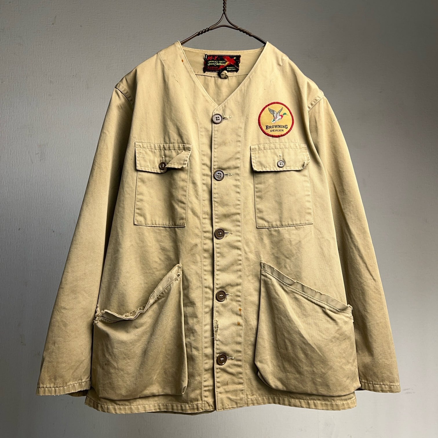 1960's 10-X Hunting Jacket 60年代 ハンティングジャケット ワッペン