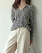Skipper rib Knit T20258