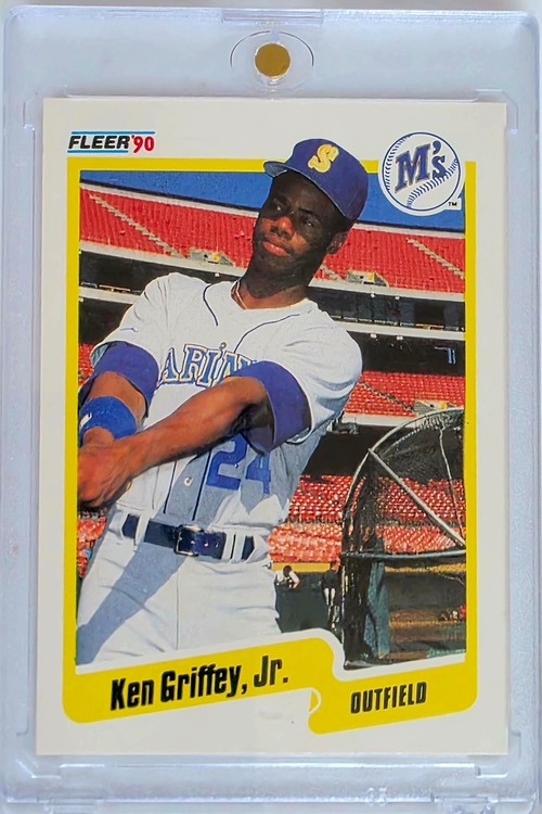 Ken Griffey JR 1990 Fleer