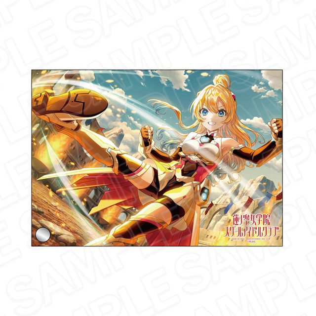 ラブライブ!蓮ノ空女学院スクールアイドルクラブ ミニアクリルアート 大沢瑠璃乃 ファンファーレ!!! ver