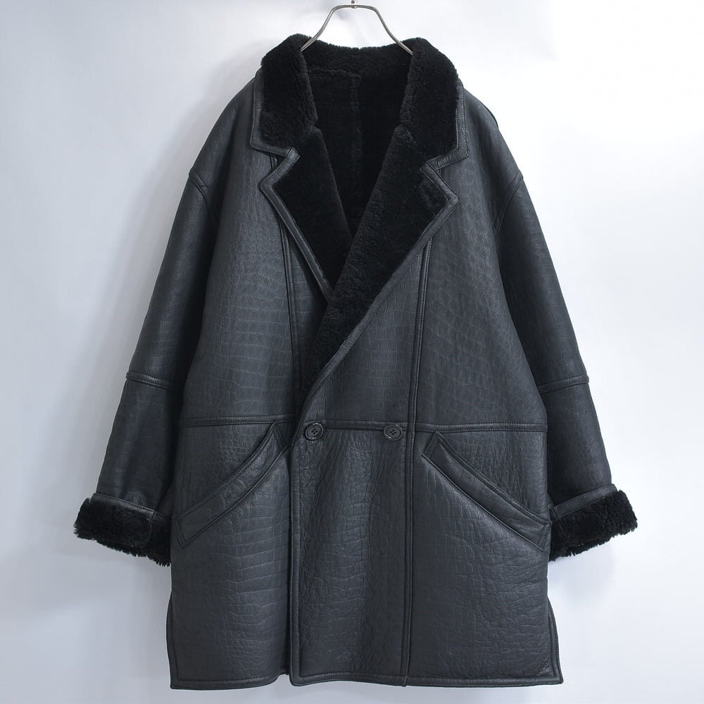 90～00s ONBU de DACCO オンブダッコ ブラック ムートン シープスキン