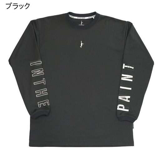 INTHEPAINT　ロングスリーブシャツ インザペイント 【ITP23419】 バスケ ロンt 長袖 ロングTシャツ