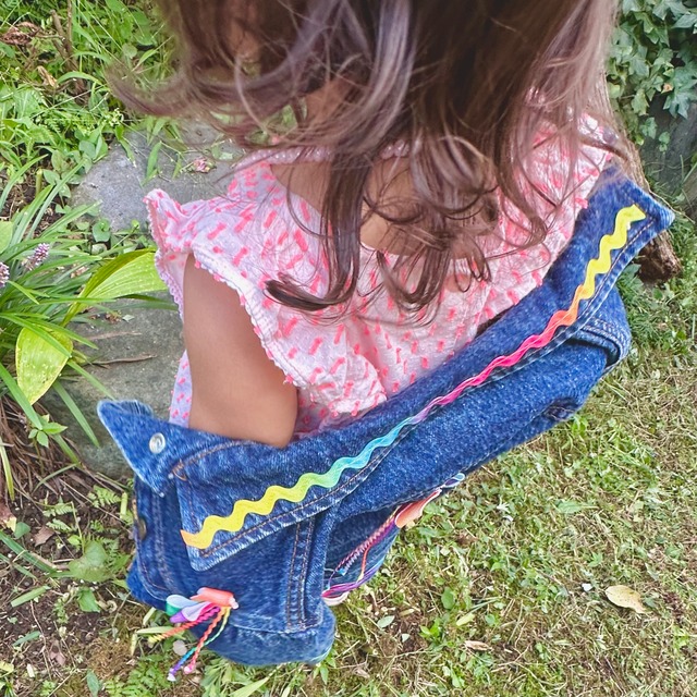 【KIDS】Lee colorful remake denimjacket