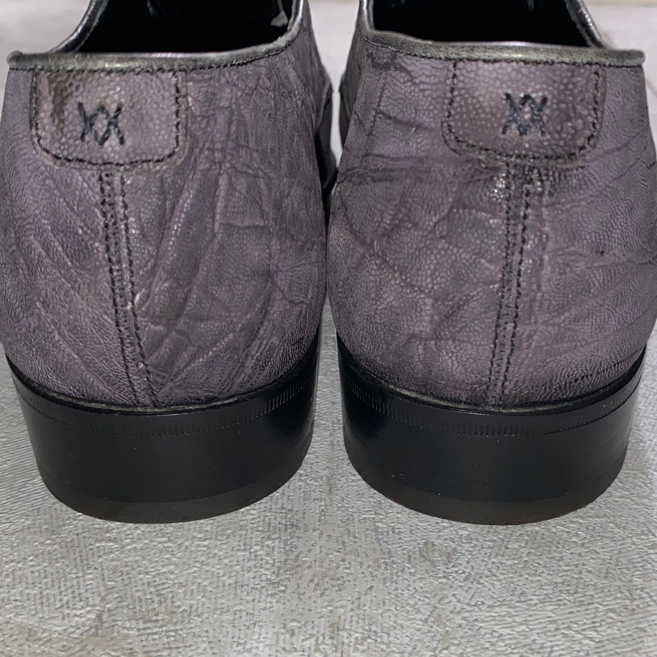ARTIOLI elephant leather shoes