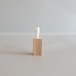 （w37）wood figure 台付