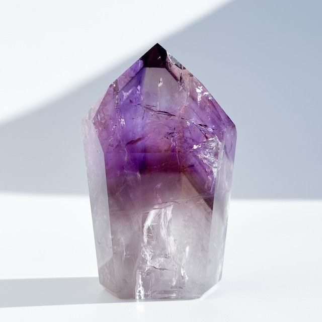 【ハイクオリティ】バイーア産ファントムアメジスト タワー03 ◇ Phantom Amethyst ◇天然石・鉱物・パワーストーン