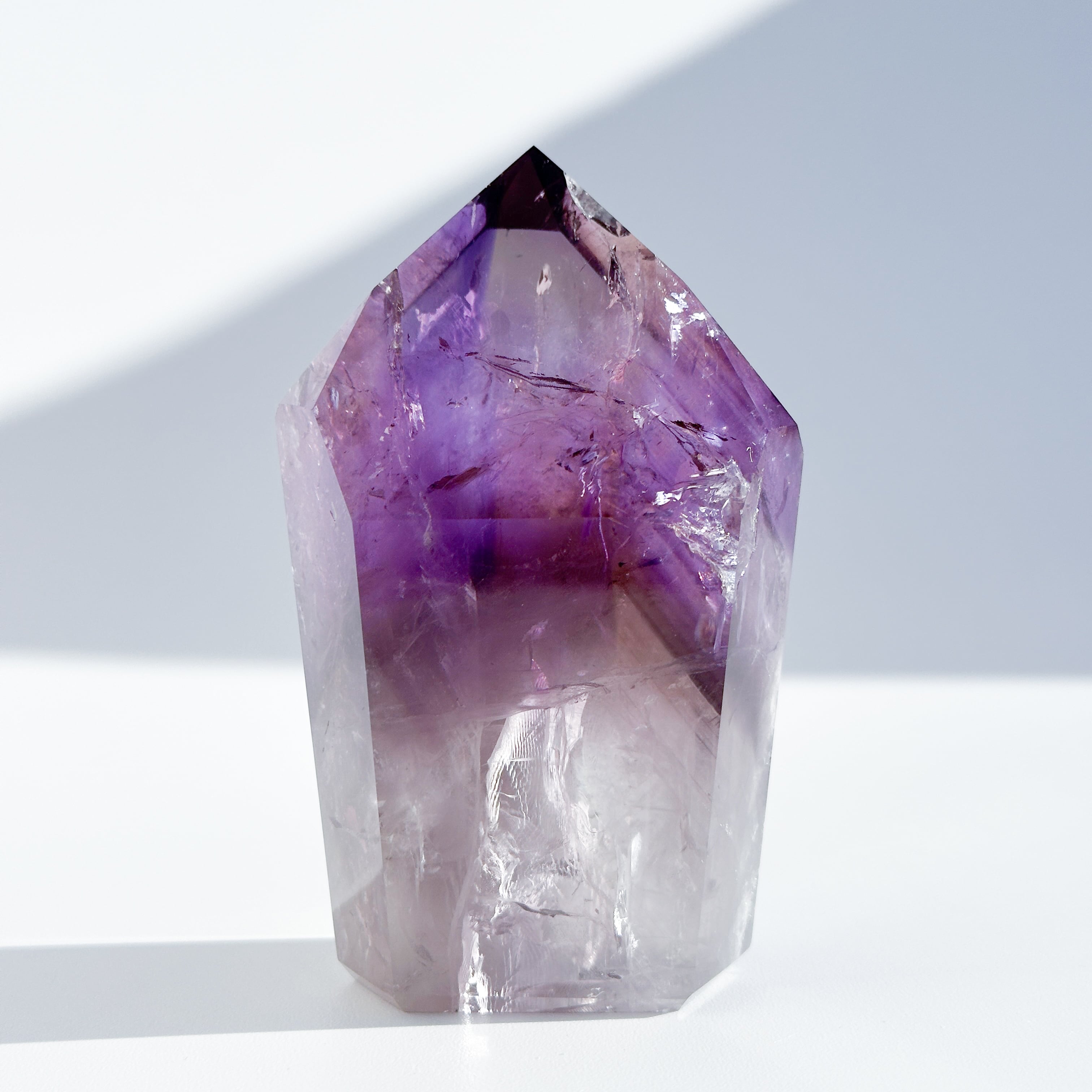 【ハイクオリティ】バイーア産ファントムアメジスト タワー03 ◇ Phantom Amethyst ◇天然石・鉱物・パワーストーン