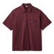 FTC / CHECKER LACE SHIRT BURGUNDY