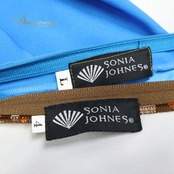 フラメンコ 衣装 SONIA JOHNES ソニアジョーンズ ツーピース ブラウン系 上下セット セットアップ トップス ファルダ スカート ハイウエスト 水玉 ドット 茶 白 水色 紫 カラフル ポップ ボランテ ホワイト系 パープル系 ブルー系 オレンジ系