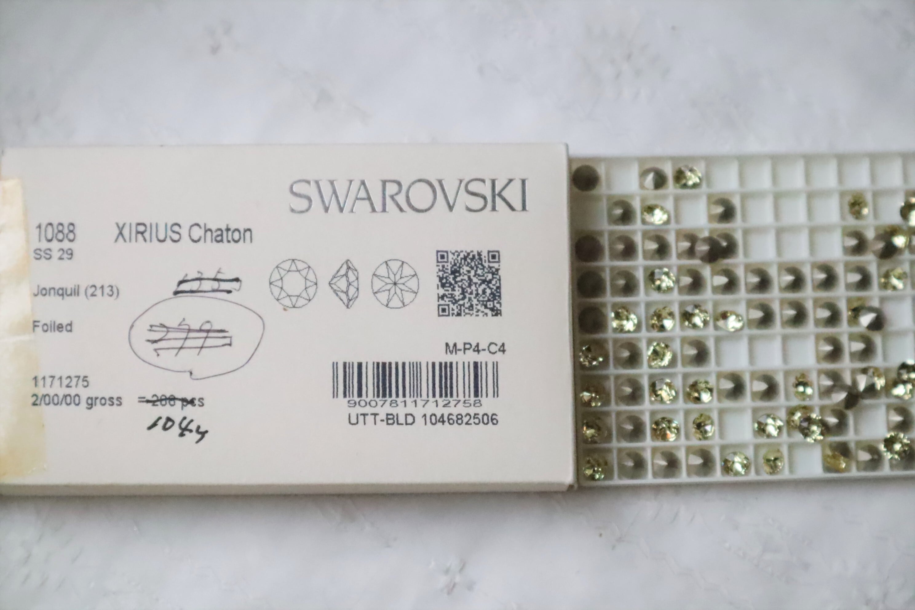 10369 SWAROVSKI 1088 XIRIUS Chaton 2個 | maimaliit