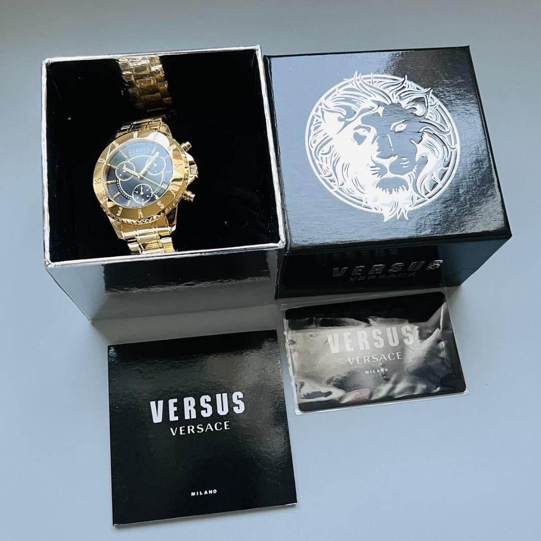 【グリーン色！】Versus Versace/ベルサスベルサーチ/腕時計/新品