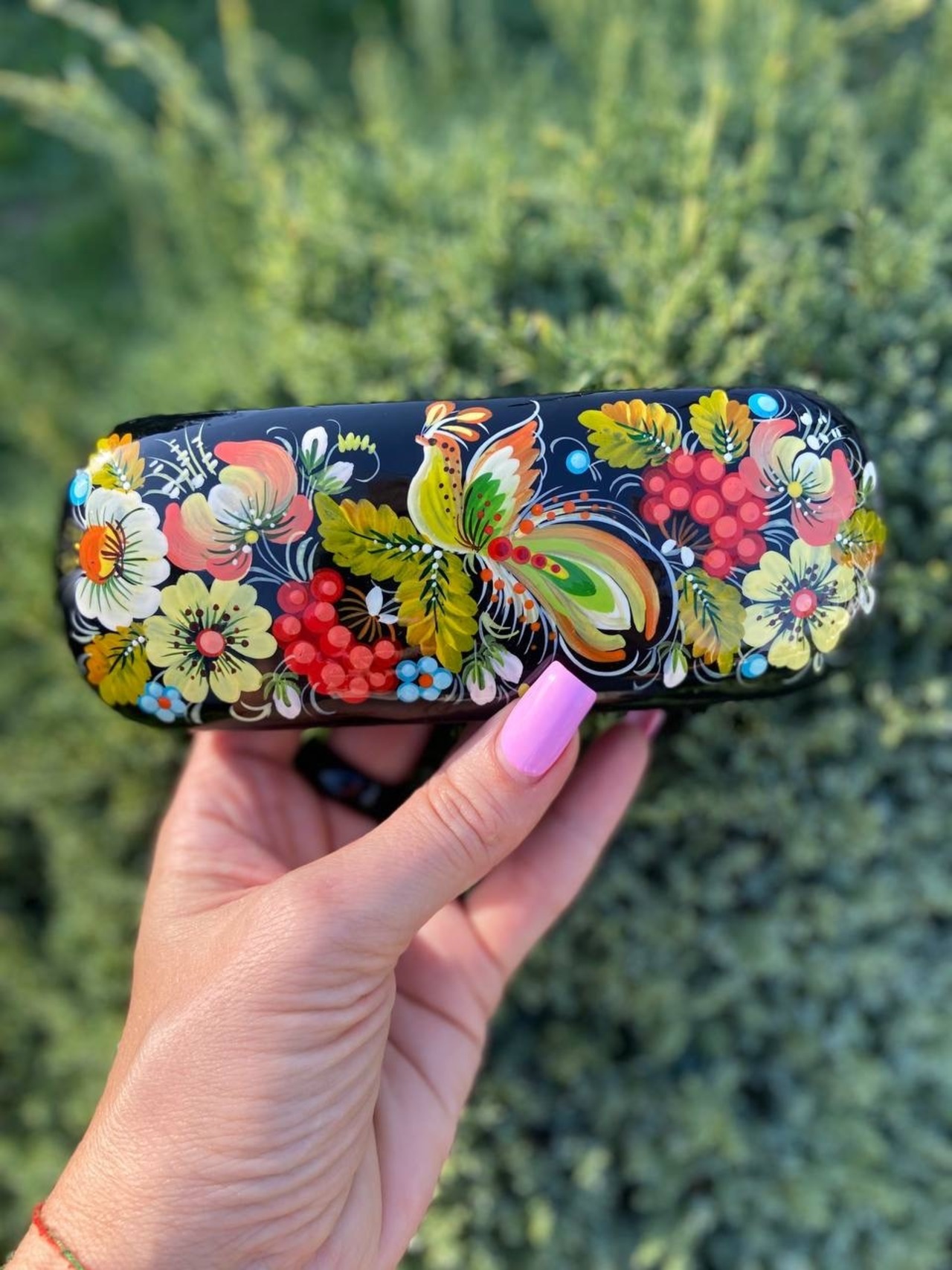 ペトリキフカ・サングラス/眼鏡ケース（ホメンコ） - 5