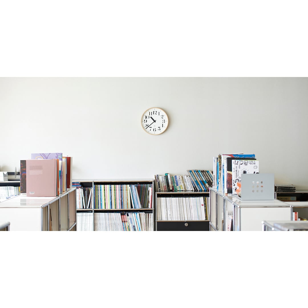 RIKI CLOCK Φ354 WR-0401L / WR-0312L［レムノス］ | REAL Style