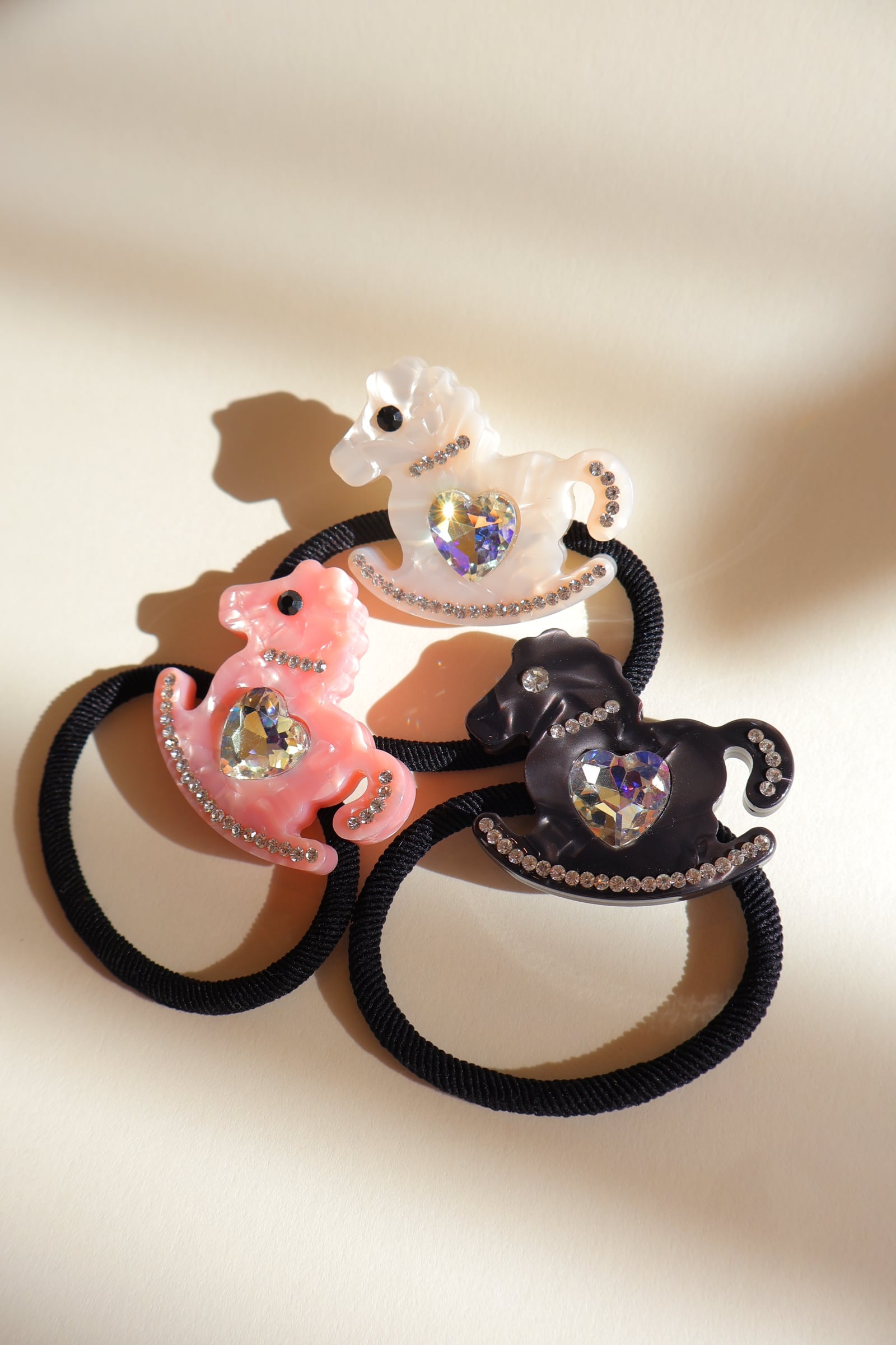 ハンドメイド♡モコモコチョコレートポニークリップ ハンドメイド♡モコモコチョコレートポニークリップ