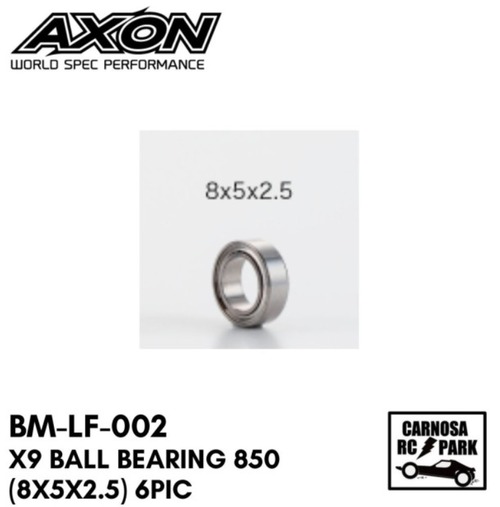 【AXON アクソン】X9 BALL BEARING 840 2pic [BM-LF-029]