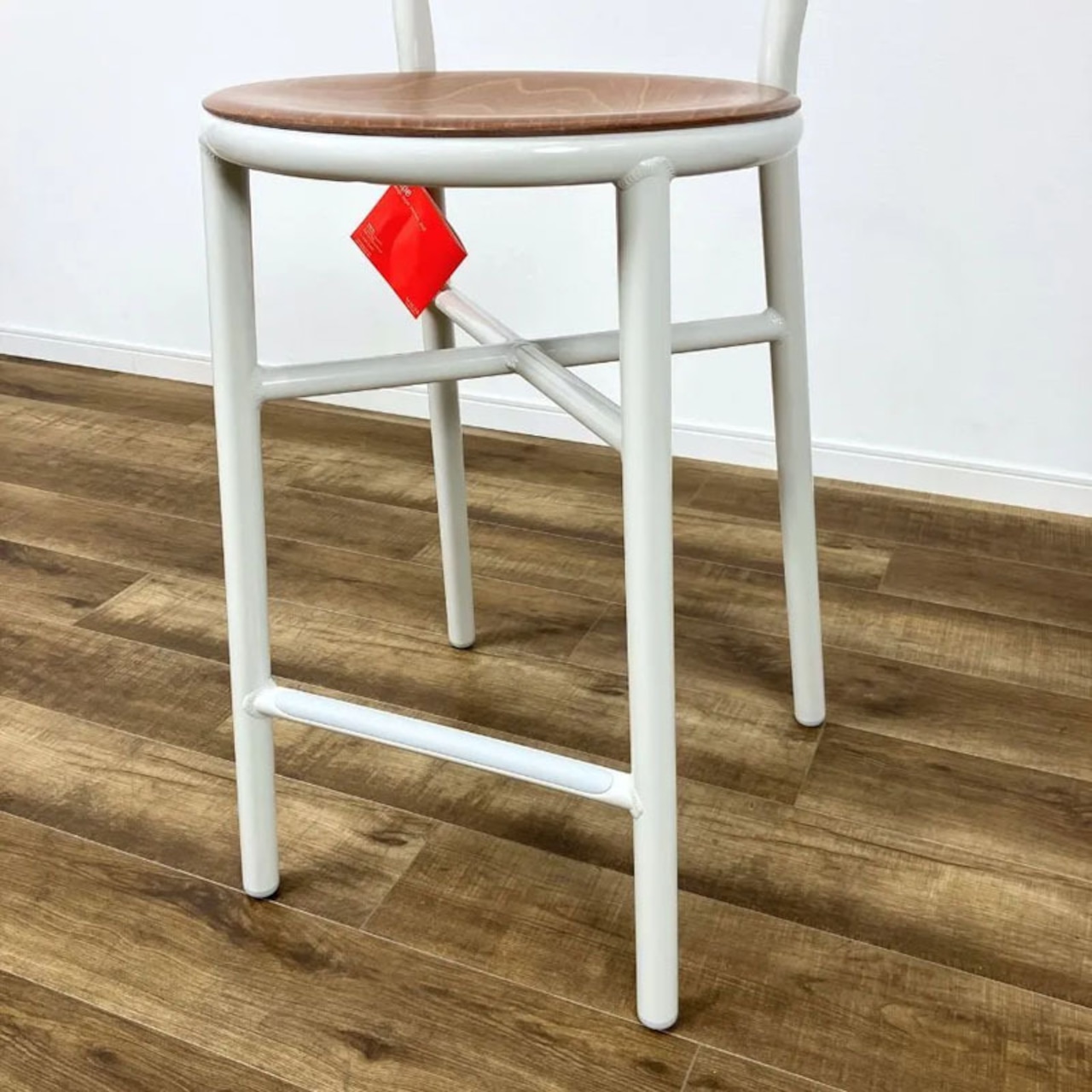 MAGIS PIPE STOOL SD1320 Light Beech マジス パイプスツール ライトビーチ スツール ホワイト ビーチ材【未使用品】【中古】【200サイズ】