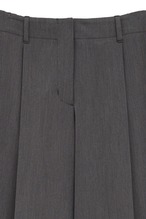 CLANE LOW WAIST TUCKED LOOSE SLACKS