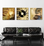 絵画/アートパネル/インテリア/モダン/北欧/おしゃれ アートパネル 3枚セット