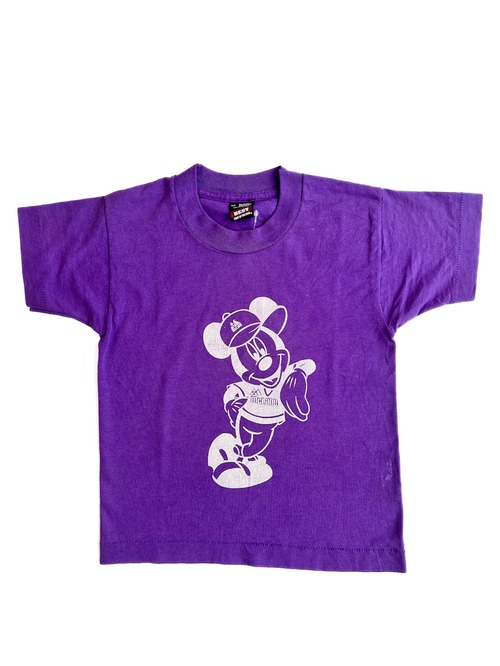 【115cm】VINTAGE 90's ミッキーマウス  Tシャツ【10396】※